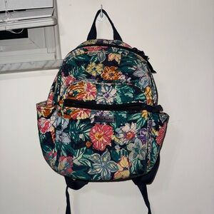 Vera Bradley Colorful Floral Backpack